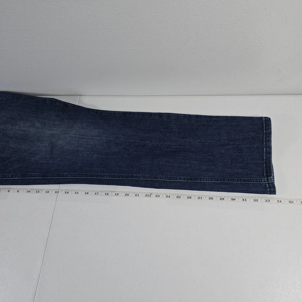 Levis 541 Athletic Taper Mens Dark Wash Blue Denim Jeans 36x34 13988
